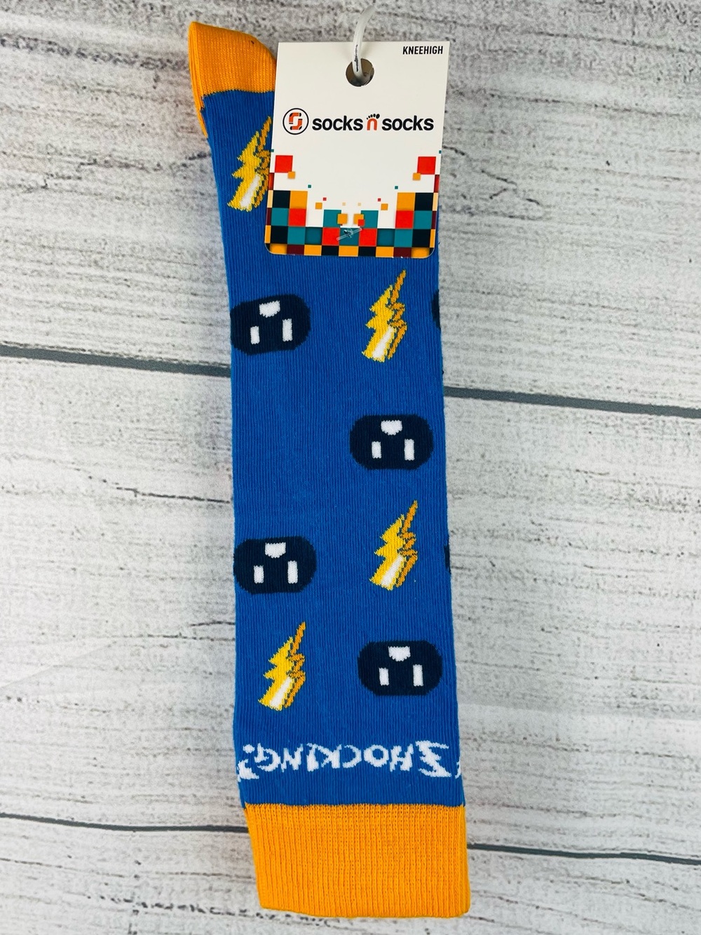 Socks n Socks Women's One Size Knee High Funny Shocking Socks - NEW 1 Pair